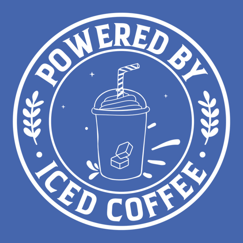 Powered By Iced Coffee Mesh Cap | Artistshot