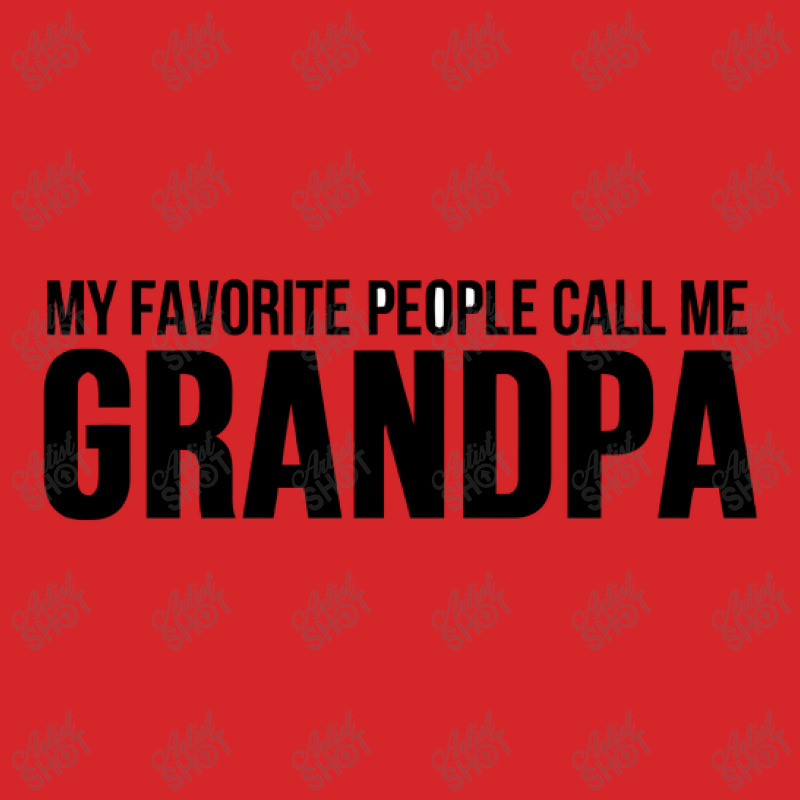 My Favorite People Call Me Grandpa Trucker Cap by harry sul | Artistshot