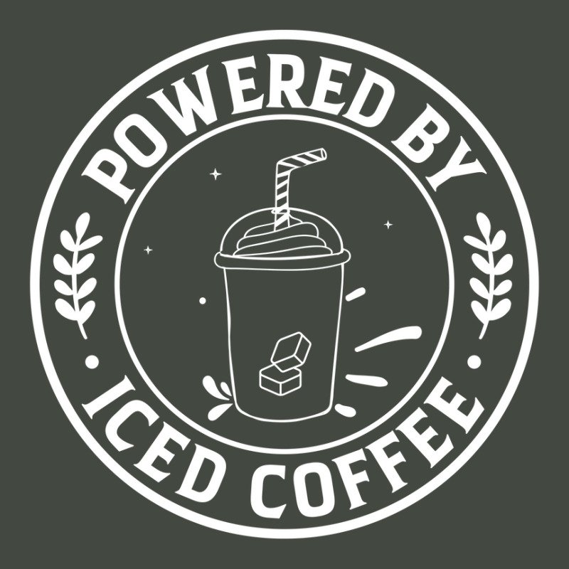 Powered By Iced Coffee Trucker Cap | Artistshot