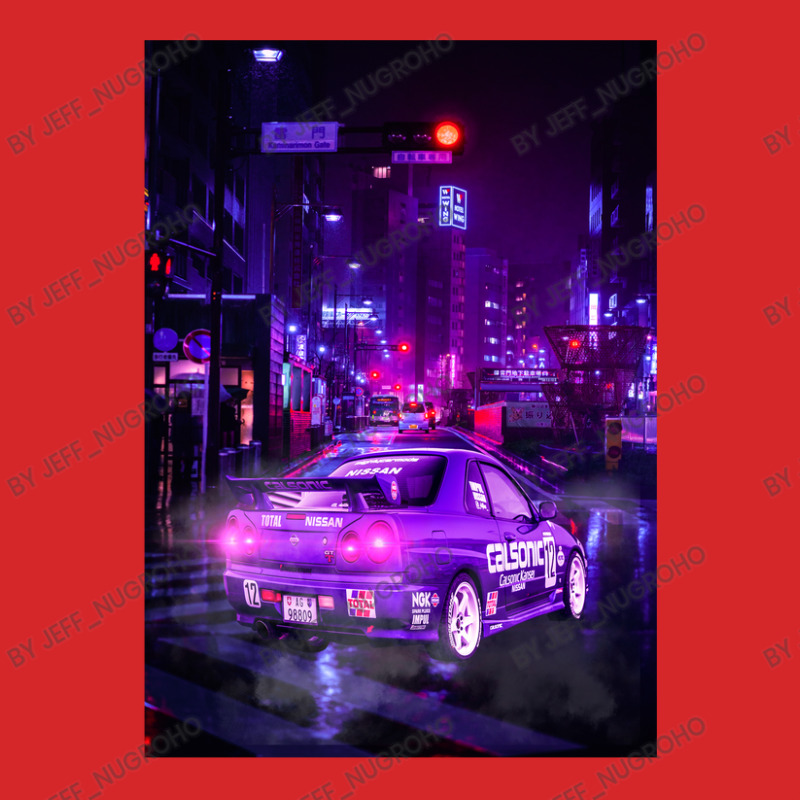 Tokyo Car Neon Synthwave Trucker Cap by Jeff_Nugroho | Artistshot