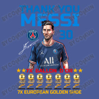 Ballon D'or 2021 Thank You Messi 30 Number 7x Golden Shoe Flat Bill Snapback Cap | Artistshot