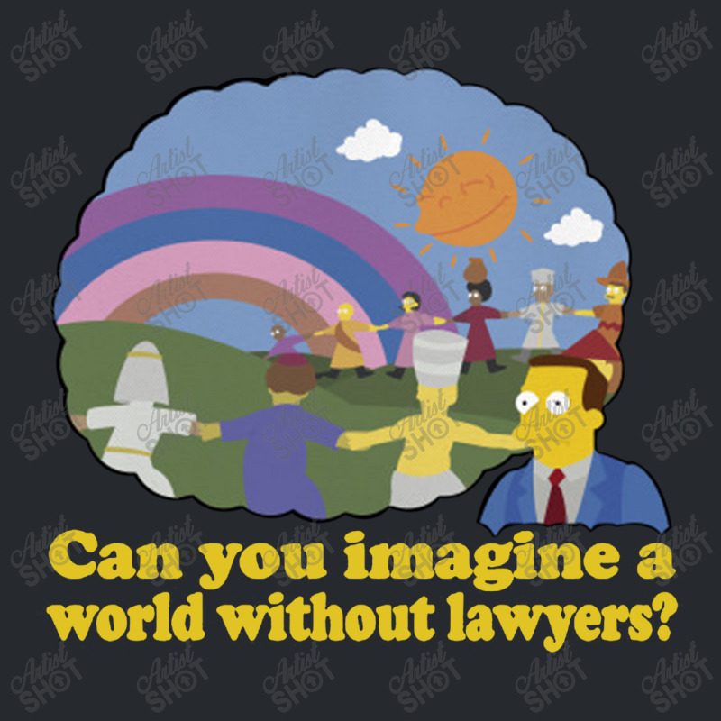 Can You Imagine A World Without Lawyers, Lionel Hutz Flat Bill Snapback Cap by hydrant-podcast | Artistshot