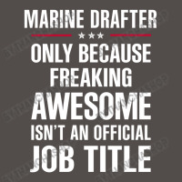 Gift For Freaking Awesome Marine Drafter Flat Bill Snapback Cap | Artistshot