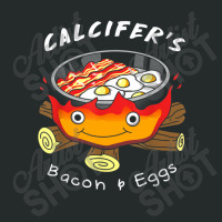 Calcifers Bacon Egg Cook  Food Anime Women's Triblend Scoop T-shirt | Artistshot