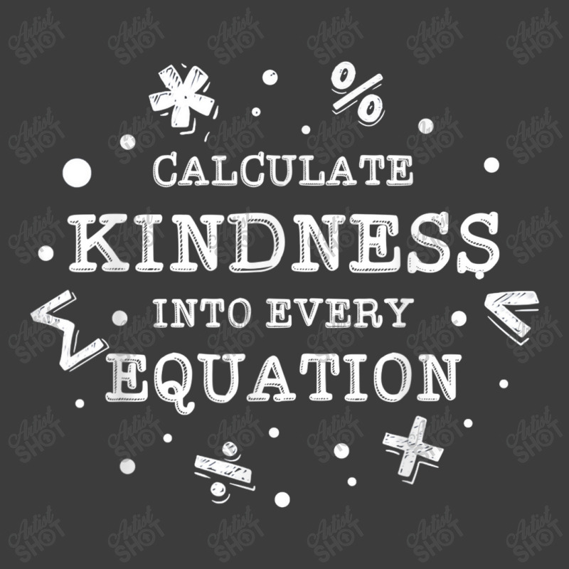 Calculate Kindness Into Every Equation School Math Teacher Men's Polo Shirt by YenNgoc | Artistshot