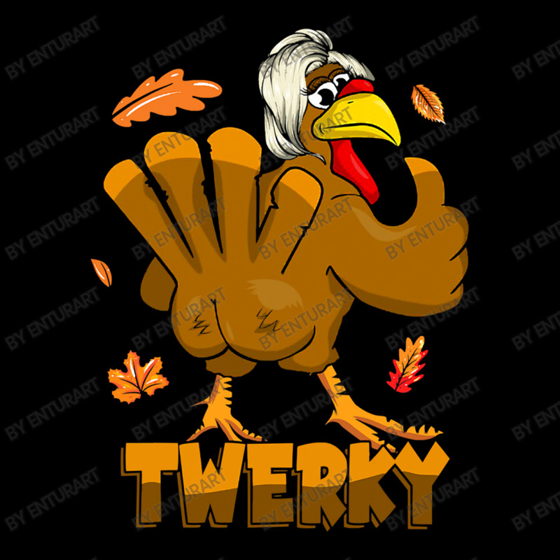 Twerking Twerky Dance Dancing Turkey Fleece Short by EnturArt | Artistshot