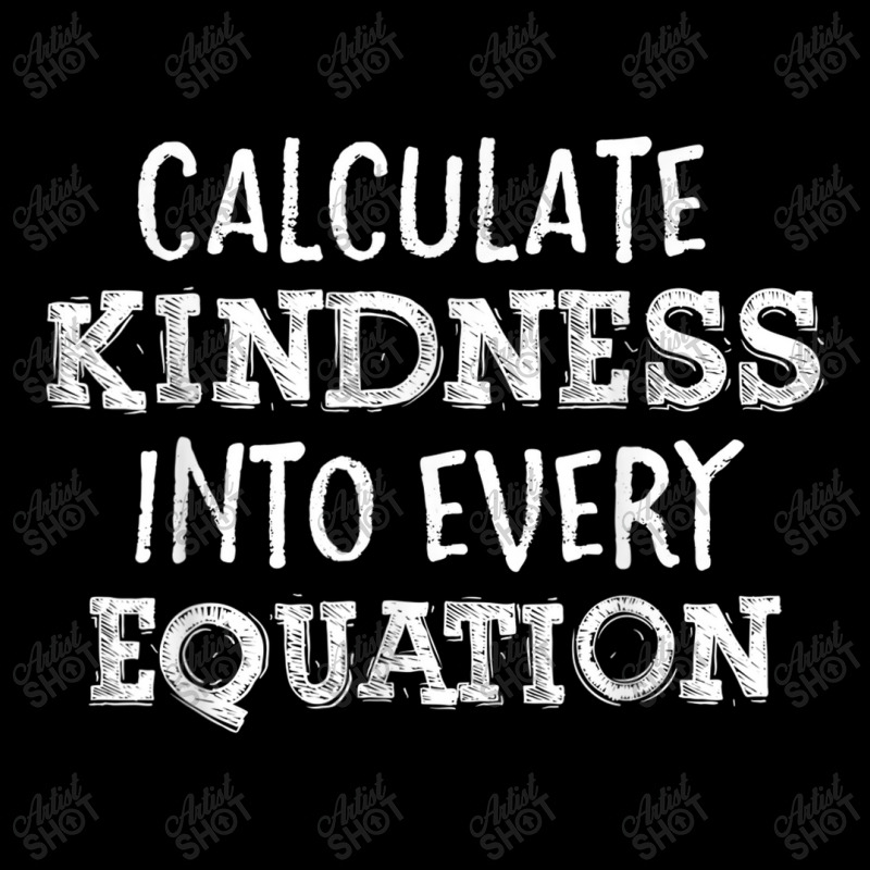 Calculate Kindness Into Every Equation Cropped Hoodie by YenNgoc | Artistshot