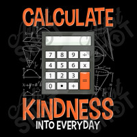 Calculator Calculate Kindness Into Every Day Teacher Youth Zipper Hoodie | Artistshot