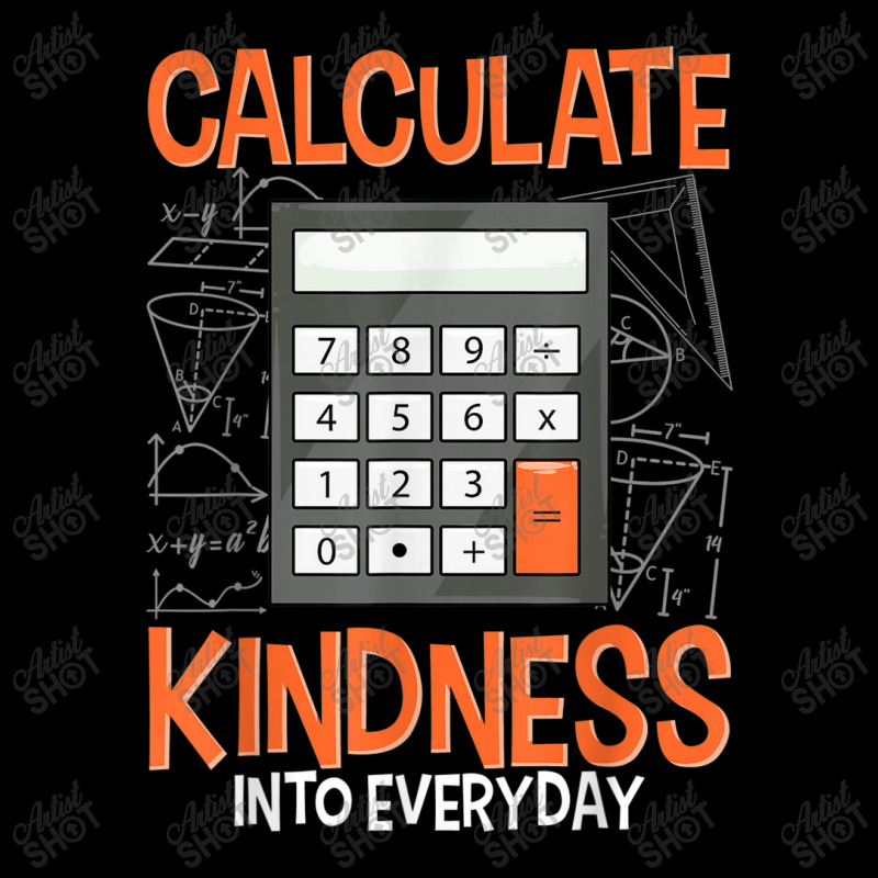 Calculator Calculate Kindness Into Every Day Teacher Youth Zipper Hoodie by YenNgoc | Artistshot