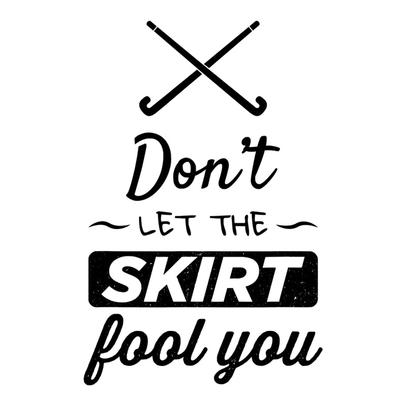 Girls Field Hockey Shirt, Don't Let The Skirt Fool You Shirt Queen Paper Bag - 16 X 6 X 19 1/4 | Artistshot