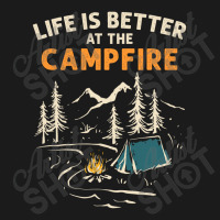 Camping Campfire Life Is Better At The Campfire Hiking Full-length Apron | Artistshot