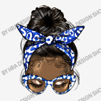 Afro Messy Bun Straight Hair Sorority Blue And Whi Toddler Hoodie | Artistshot