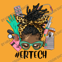 Afro Messy Bun Locs Hair Emergency Technician Basic T-shirt | Artistshot