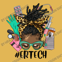 Afro Messy Bun Locs Hair Emergency Technician Vintage Hoodie And Short Set | Artistshot