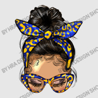 Afro Messy Bun Light Skin Soror Color Blue And Yel Unisex Jogger | Artistshot