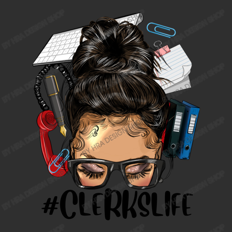 Afro Messy Bun Light Skin Clerks Life Adjustable Cap - Leatherette Patch by HRA Design Shop | Artistshot