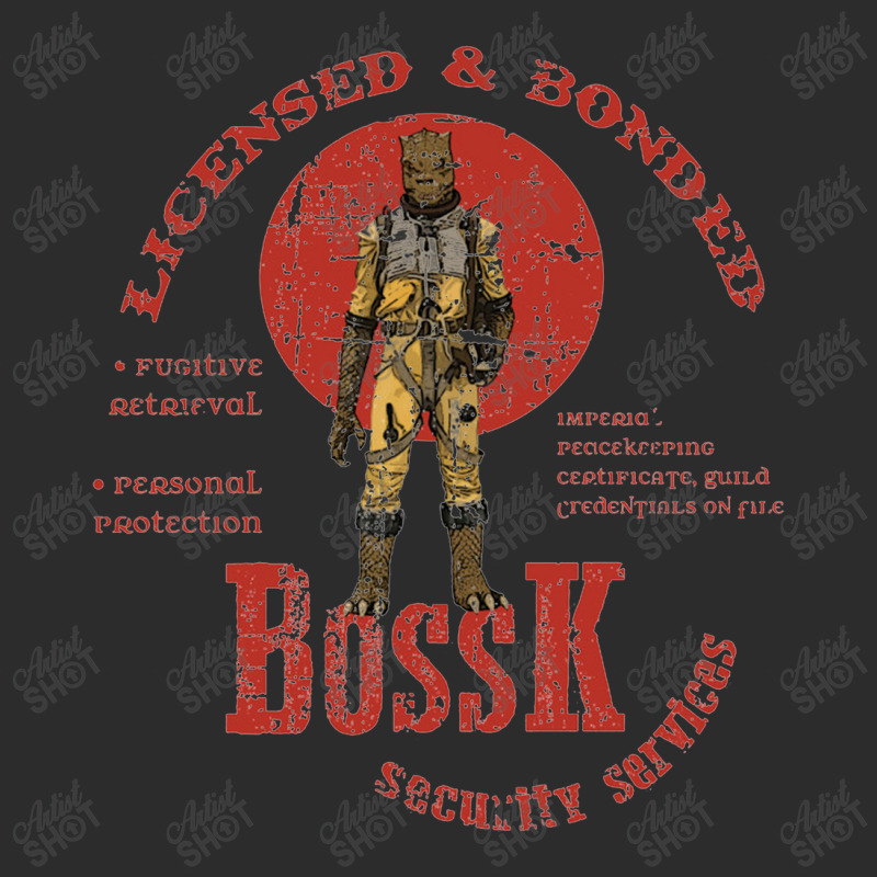 Bossk Security Services Distressed   Bossk Baseball Cap by bazgrafton | Artistshot