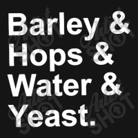 Barley, Hops, Water, Yeast Mesh Cap | Artistshot