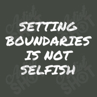 Setting Boundaries Is Not Selfish, Mental Health Awareness.,mental Hea Trucker Cap | Artistshot