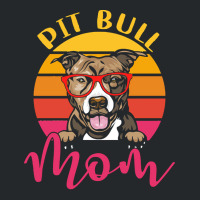 Dog Lover Gift T  Shirt Funny Pit Bull Dog Mom Gift Idea T  Shirt (1) Crewneck Sweatshirt | Artistshot