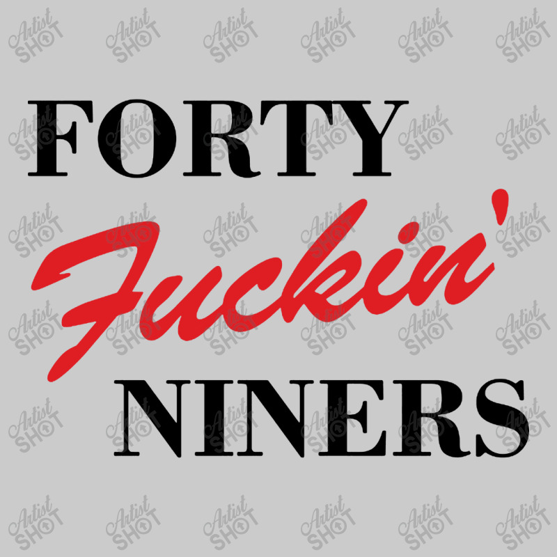 Forty Fuckin Niners Flat Bill Snapback Cap by Simmons Shop | Artistshot