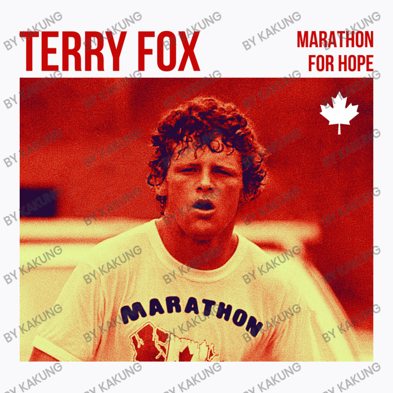 Terry Fox Picture T-shirt | Artistshot