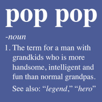 Mens Pop Pop Definition Funny Poppop Dictionary For Men Grandpa T Shir Flat Bill Snapback Cap | Artistshot