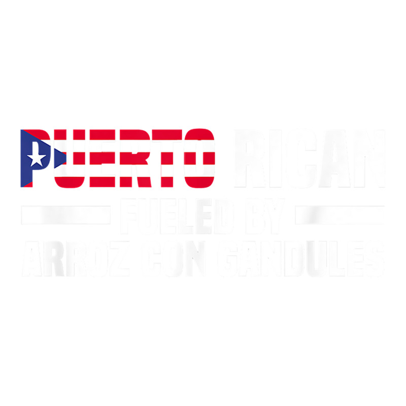 Puerto Rican Fueled By Arroz Con Gandules   Puerto Rico T Shirt Debie Paper Bag - 10 X 5 X 13 | Artistshot