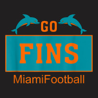 Fins Miami Florida American Football Dolphin Elements Animal T-shirt | Artistshot