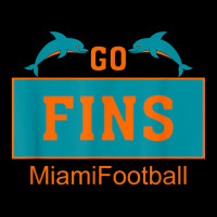 Fins Miami Florida American Football Dolphin Elements Animal V-neck Tee | Artistshot