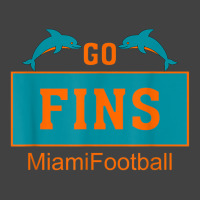 Fins Miami Florida American Football Dolphin Elements Animal Vintage T-shirt | Artistshot