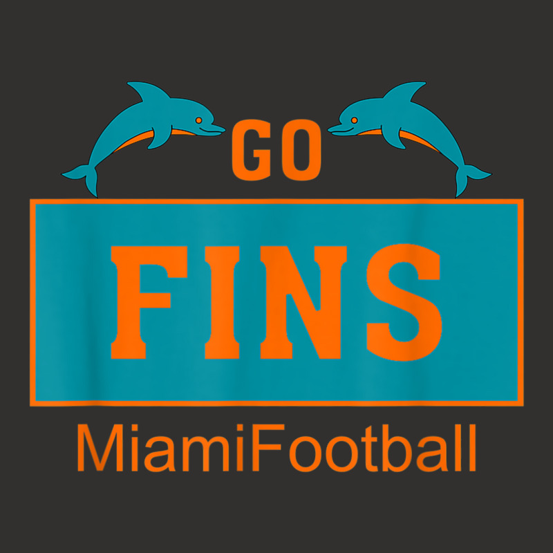 Fins Miami Florida American Football Dolphin Elements Animal Champion Hoodie | Artistshot