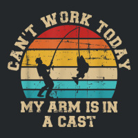 Fishing Cant Work Today My Arm Is In A Cast Crewneck Sweatshirt | Artistshot