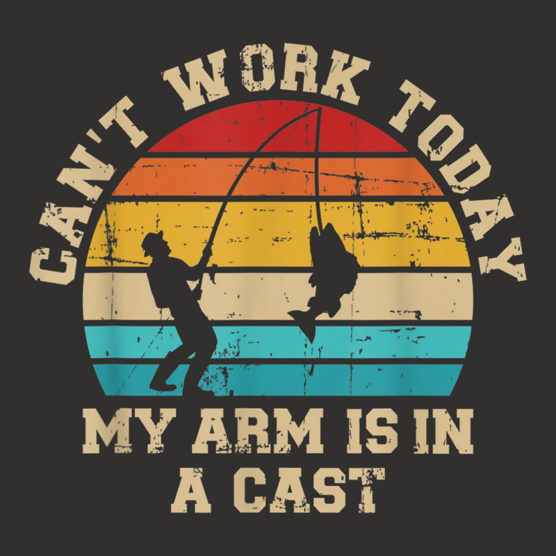 Fishing Cant Work Today My Arm Is In A Cast Champion Hoodie | Artistshot