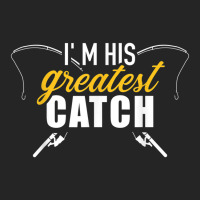 Fishing Im His Greatest Catch Husband Wife Couple Unisex Hoodie | Artistshot