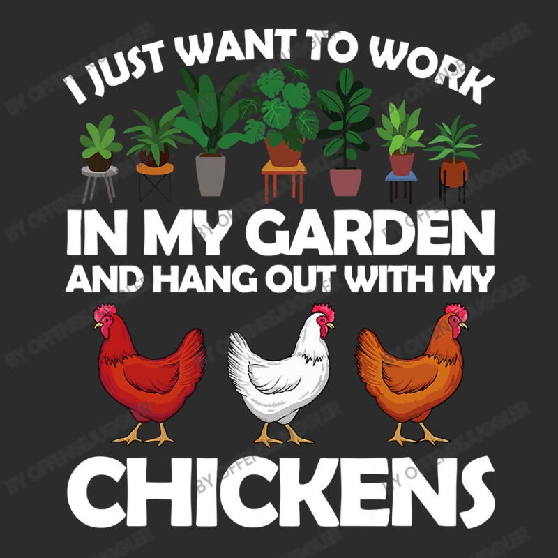 Chicken Cock Funny Chicken For Men Women Gardening Chicken Lovers Gard Baseball Cap by offensejuggler | Artistshot