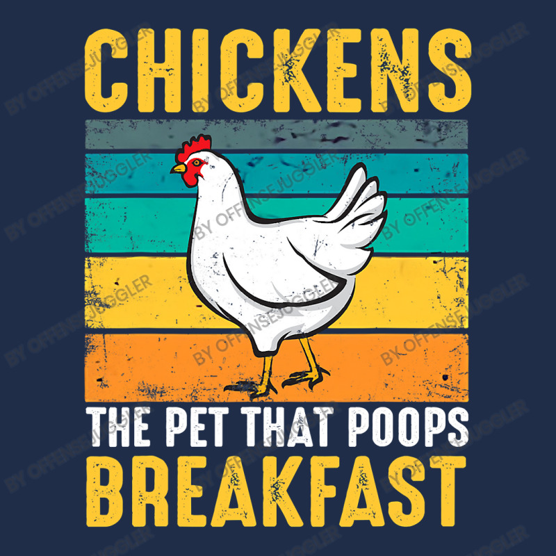 Chicken Cock Funny Chicken Chickens The Pet That Poops Breakfast 336 H Baseball Cap by offensejuggler | Artistshot