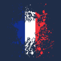 France Ink Spatter Flag Vectors Baseball Cap | Artistshot