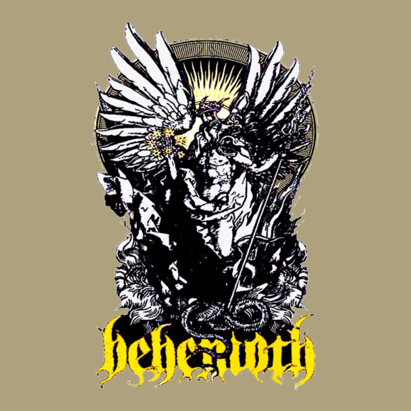 Behemoth Monster Art Flat Bill Snapback Cap by marvogabrial | Artistshot