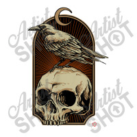 Edgar Allan Poe Nevermore Skull And Raven Memento Mori Debie Paper Bag - 10 X 5 X 13 | Artistshot