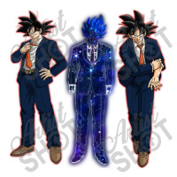 Goku In Suit And Goku Cosmic Jumbo Paper Bag - 18 X 7 X 18 3/4 | Artistshot