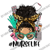 Afro Latina Messy Bun Nurse Life Women's V-neck T-shirt | Artistshot