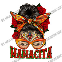 Latina Messy Bun Mamacita Raglan Crop Top | Artistshot