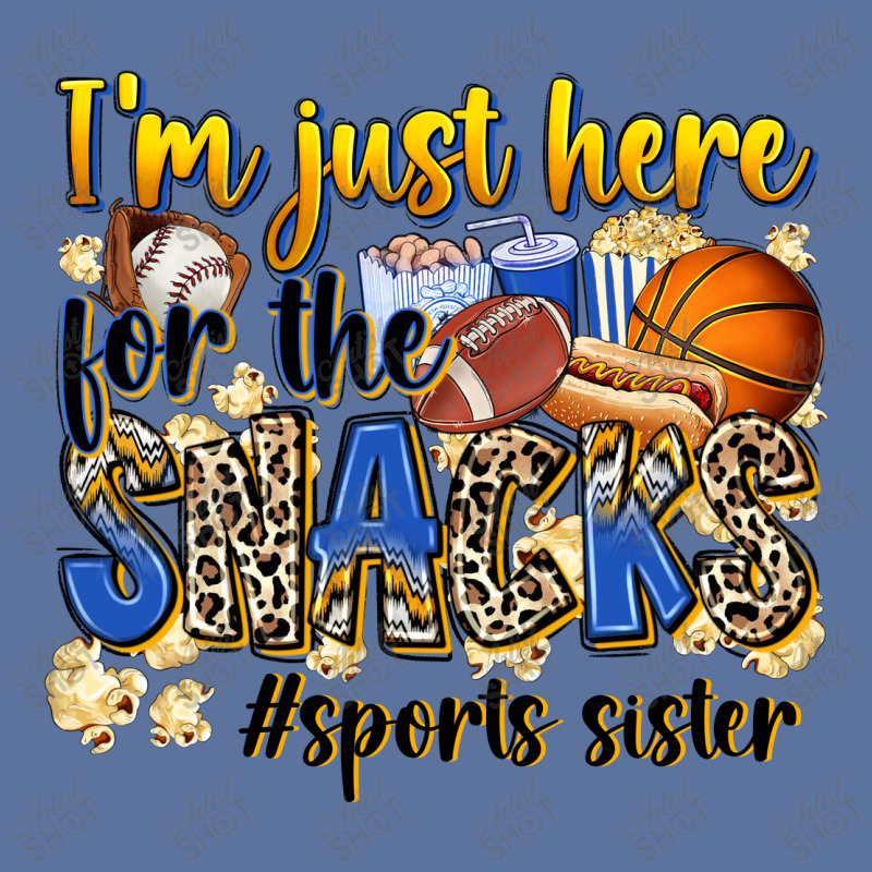 Im Just Here For The Snacks Sports Sister Lightweight Hoodie | Artistshot