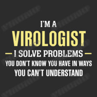 Virologist I Solve Problems Funny Gift Baseball Cap | Artistshot