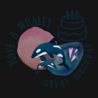 Funny Whale Pun Great Birthday Mesh Cap | Artistshot