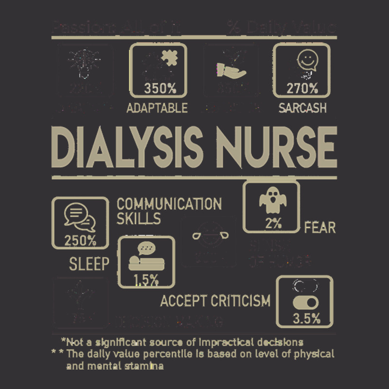 Dialysis Nurse T  Shirt Dialysis Nurse T Shirt   Multitasking Daily Va Vintage Hoodie And Short Set | Artistshot