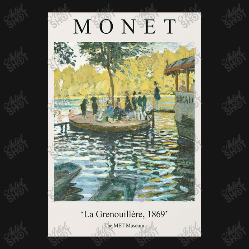 Claude Monet - La Grenouillere Mesh cap by carlyriley | Artistshot