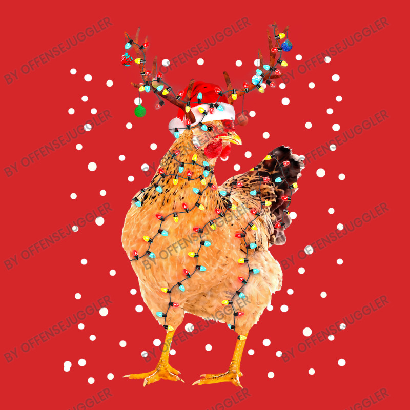 Chicken Cock Funny Chicken Christmas Tree Light Xmas Ornament Decor 51 Trucker Cap by offensejuggler | Artistshot