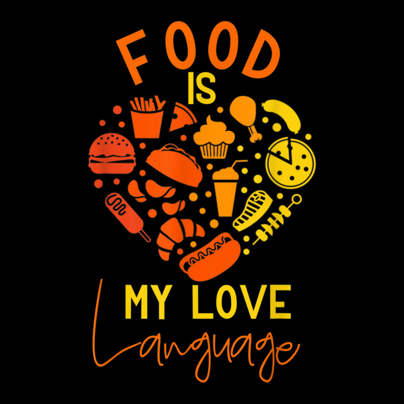 Cook Chef Foodie Retro Food Is My Love Language Zipper Hoodie by LemonJack | Artistshot